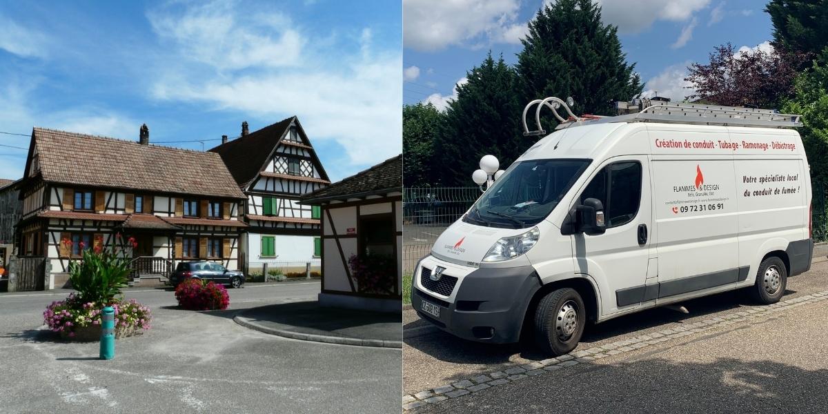 Poêle à bois et poêle à granulés - Installation Bolsenheim