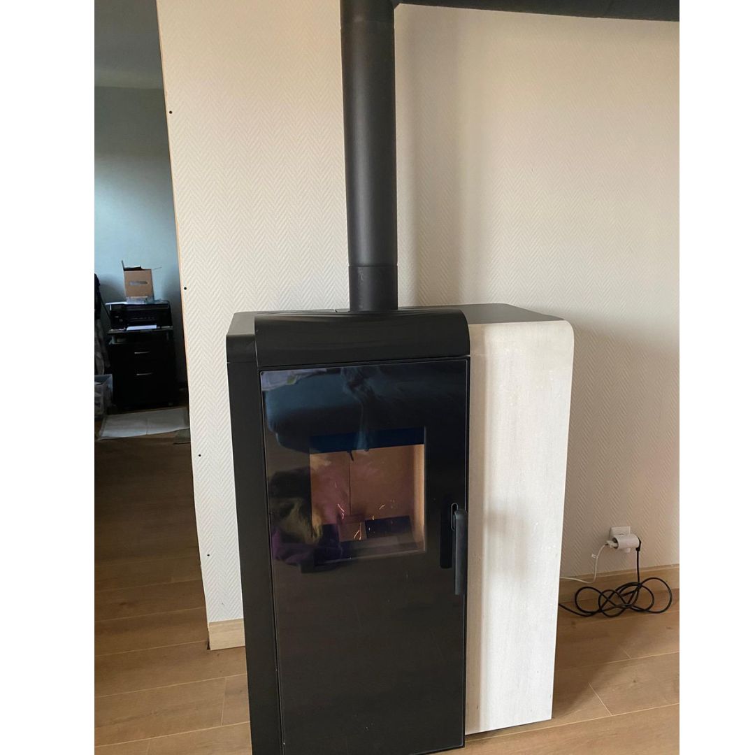 Installation d'un poêle mixte à Haguenau