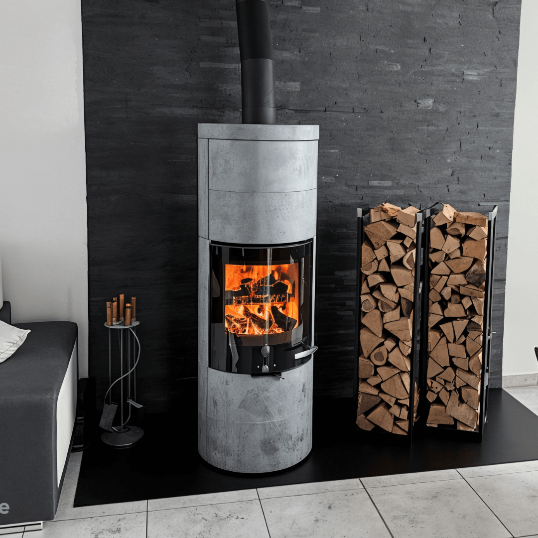 Installation d'un poêle en pierre ollaire à Kurtzenhouse