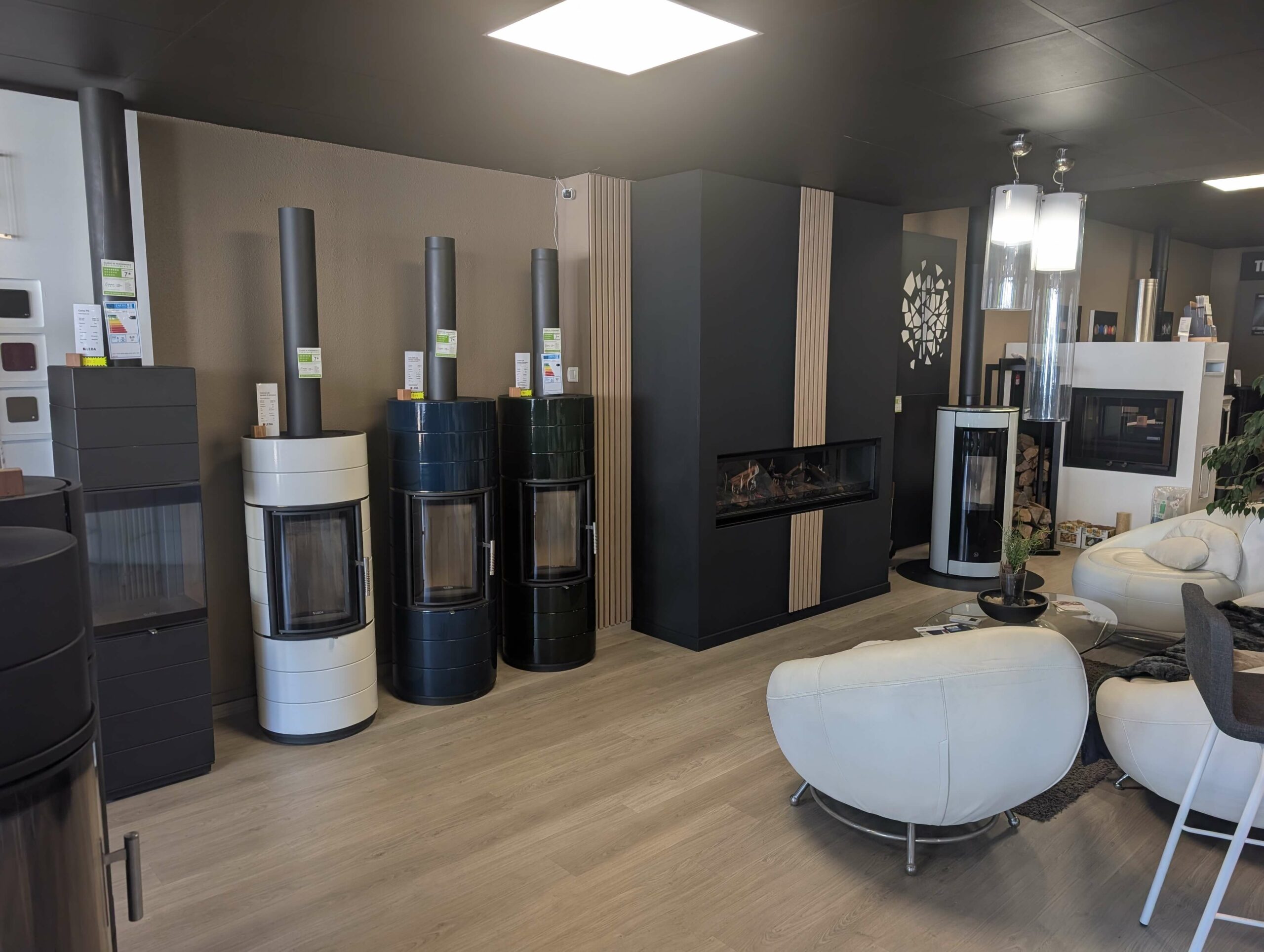 Le showroom Flammes & Design à Mundolsheim